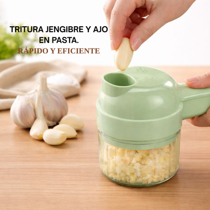 Picadora de Verduras Mini Eléctrica | Cociná en segundos, sin cuchillo