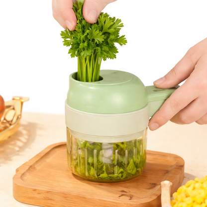 Picadora de Verduras Mini Eléctrica | Cociná en segundos, sin cuchillo