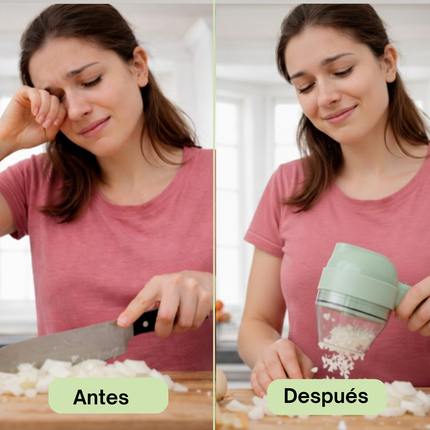 Picadora de Verduras Mini Eléctrica | Cociná en segundos, sin cuchillo